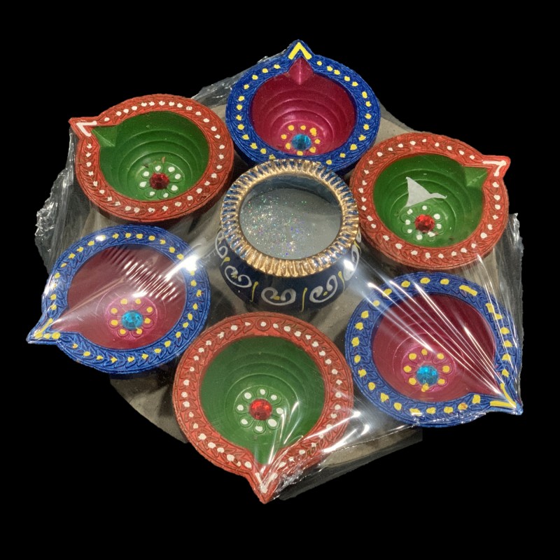 mitti diyas for diwali