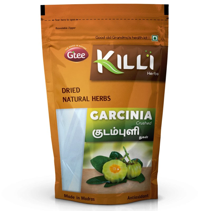 Killi Herbs & Spices Garcinia Crushed Powder, 100g (Weight Loss)