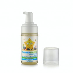 MamaEarth Foaming Face Wash For Kids With Aloe Vera & Coconut, 120ml (0-10 Years)