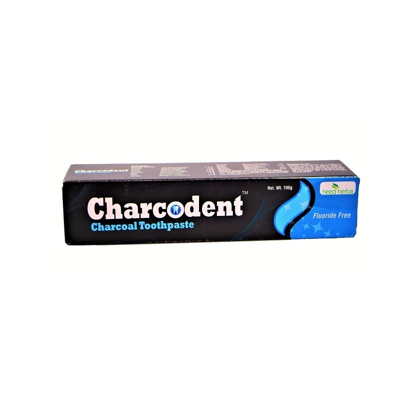 Charcodent Ayurvedic Charcoal Toothpaste, 100g, Whiten your teeth and